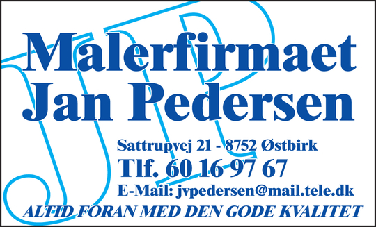 Malerfirmaet Jan Pedersen i Østbirk