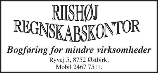 Riishøj Regnskabskontor