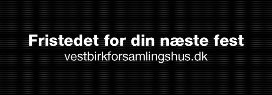 Fristedet for din næste fest - Vestbirk Forsamlingshus